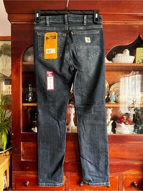 Carhartt Women’s Indigo Straight-Leg Jeans